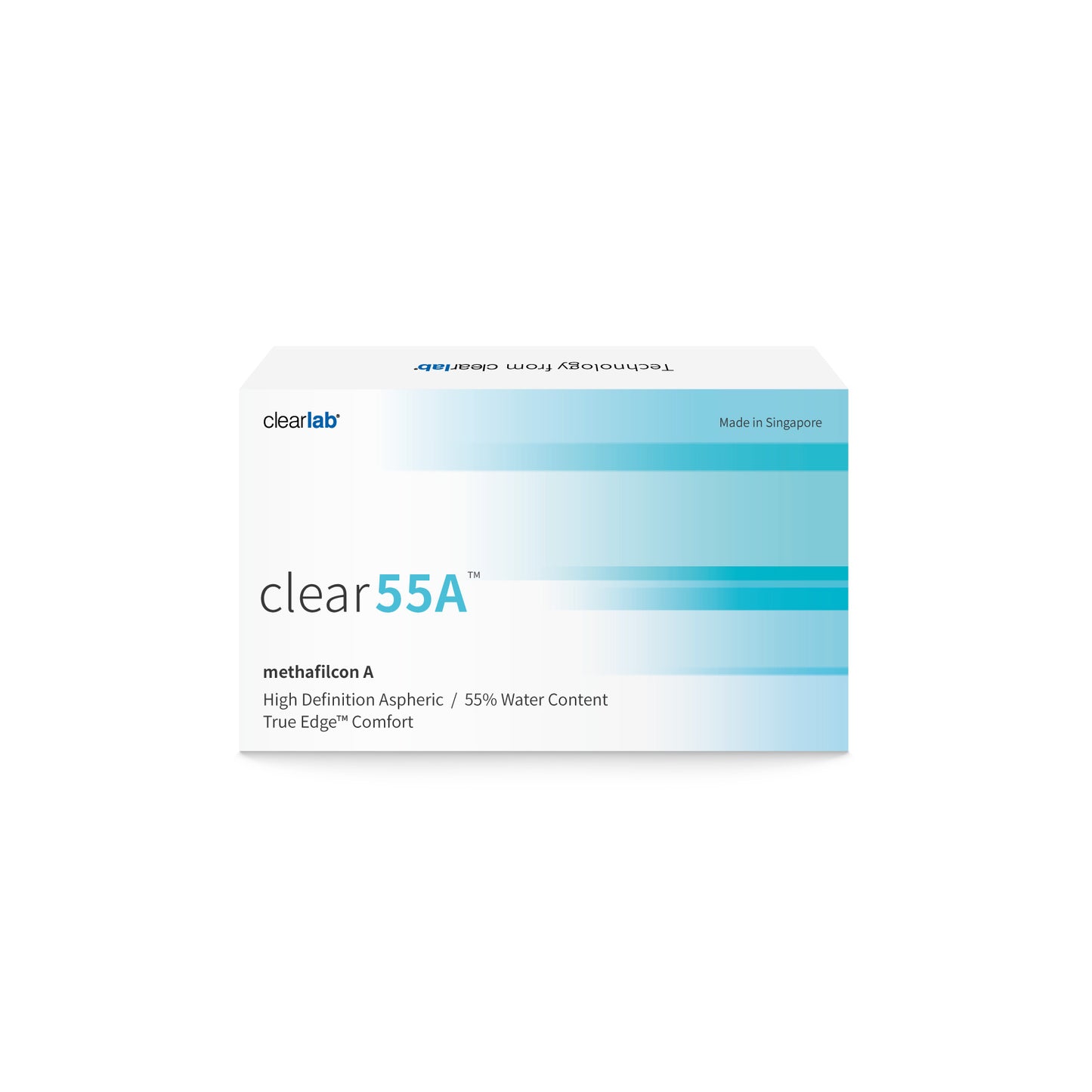 Clear 55A, 6 pack