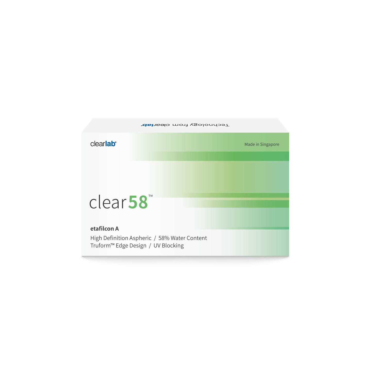 Clear 58 6 pack